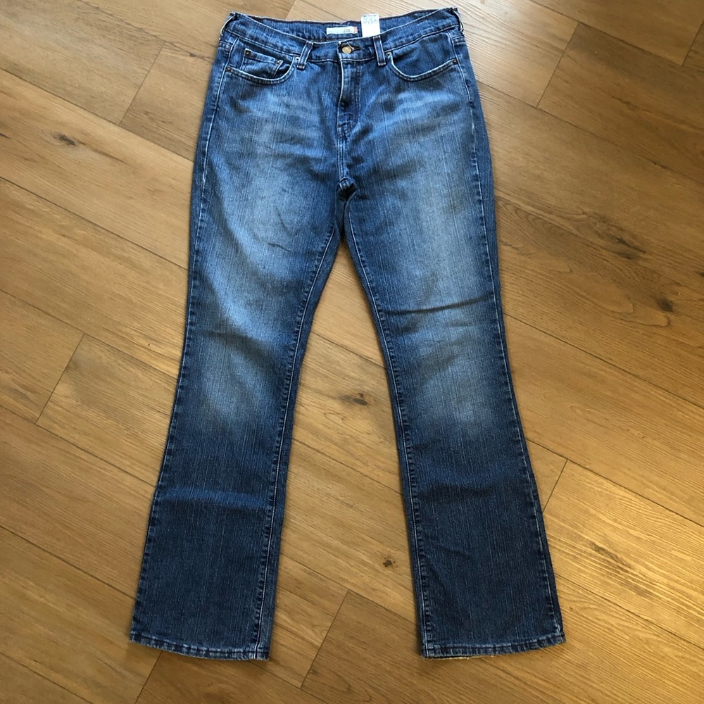 Levi's Dark Blue Flare Jeans